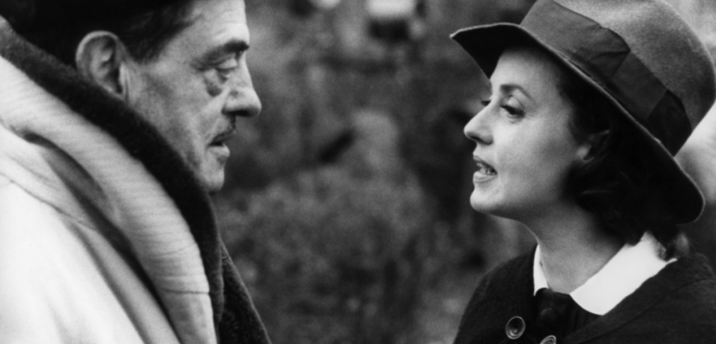 Luis Bunuel et Jeanne Moreau